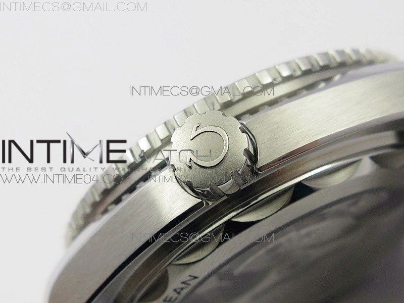 Planet Ocean 43.5mm SS VSF 1:1 Best Edition Black Ceramic Bezel and Dial on SS Bracelet A8900 Super Clone